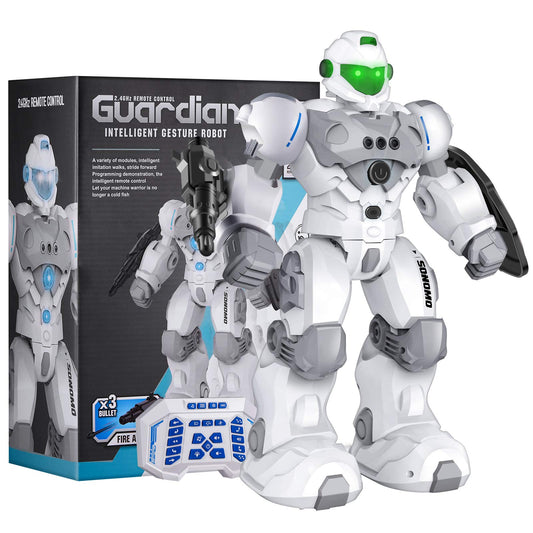 Interactive Gesture-Control Robot | Programmable, Remote-Controlled & Engaging Toy for Kids Aged 5-9 Years