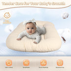 Baby Nest Cocoon for Newborns – Organic-Style Snuggle Sleep Pillow for Safe, Comfy Infant Support