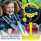 Interactive Driving Simulator for Kids | Light-Up Blinkers, Boosts Coordination & Imagination for Ages 2-5+