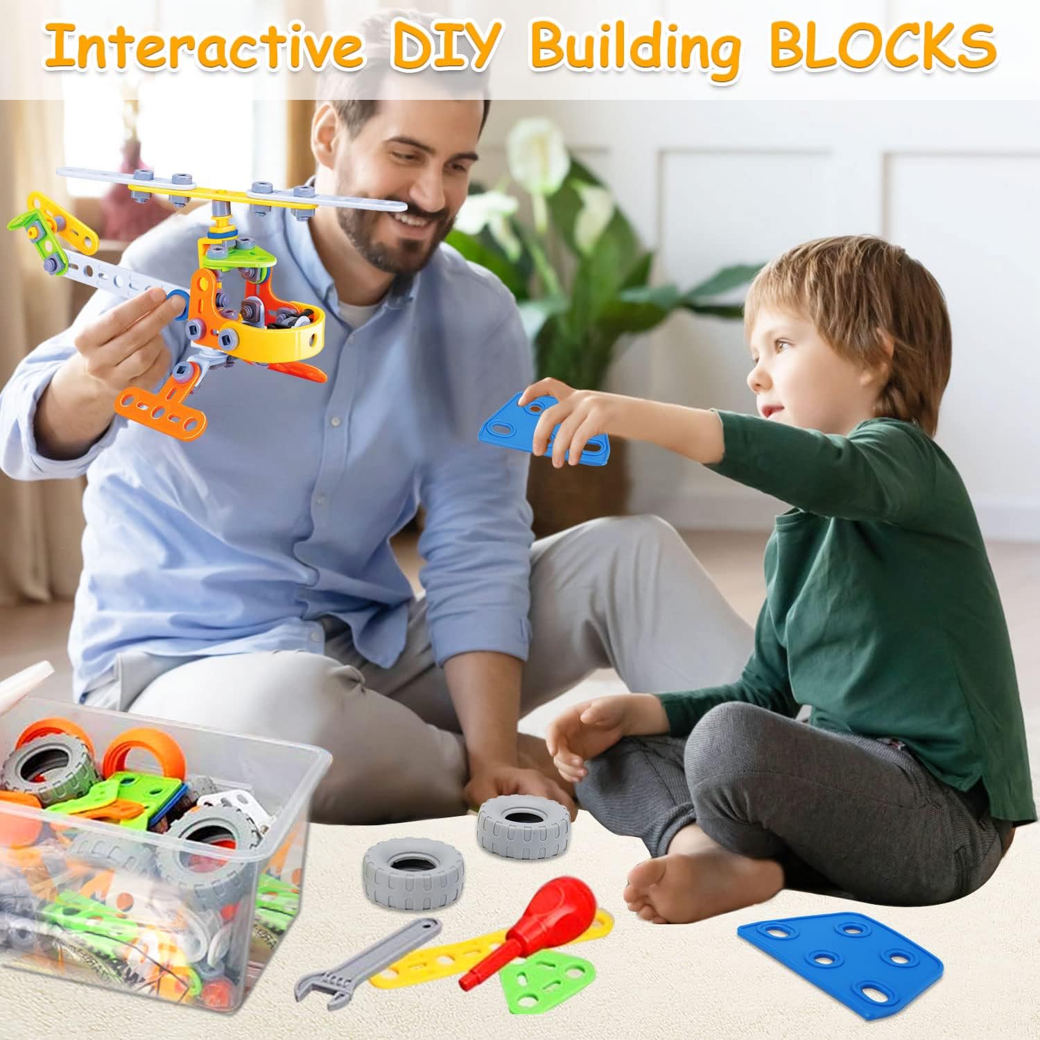 STEM Building Set for Kids | Durable, Educational & Perfect for Creative Play and Technical Skill Development