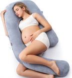 U Shaped Pregnancy Pillow | Full Body Support for Back, Legs & Belly for Pregnant Women