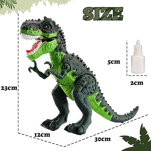 Robotic Dinosaur Toy – Interactive Dinosaur Robot with Sound, Lights & Touch-Activated Movement for Kids