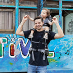 Shoulder Baby Carrier | Comfortable, Secure Design for Children Aged 6 Months to 4 Years | Perfect for Outdoor Adventures and Family Outings