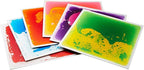 Liquid Floor Tiles - 50cm x 50cm Square Tiles - Set of 6 for Modern Home Flooring & Interior Design