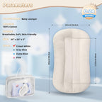 Baby Nest Cocoon for Newborns – Organic-Style Snuggle Sleep Pillow for Safe, Comfy Infant Support