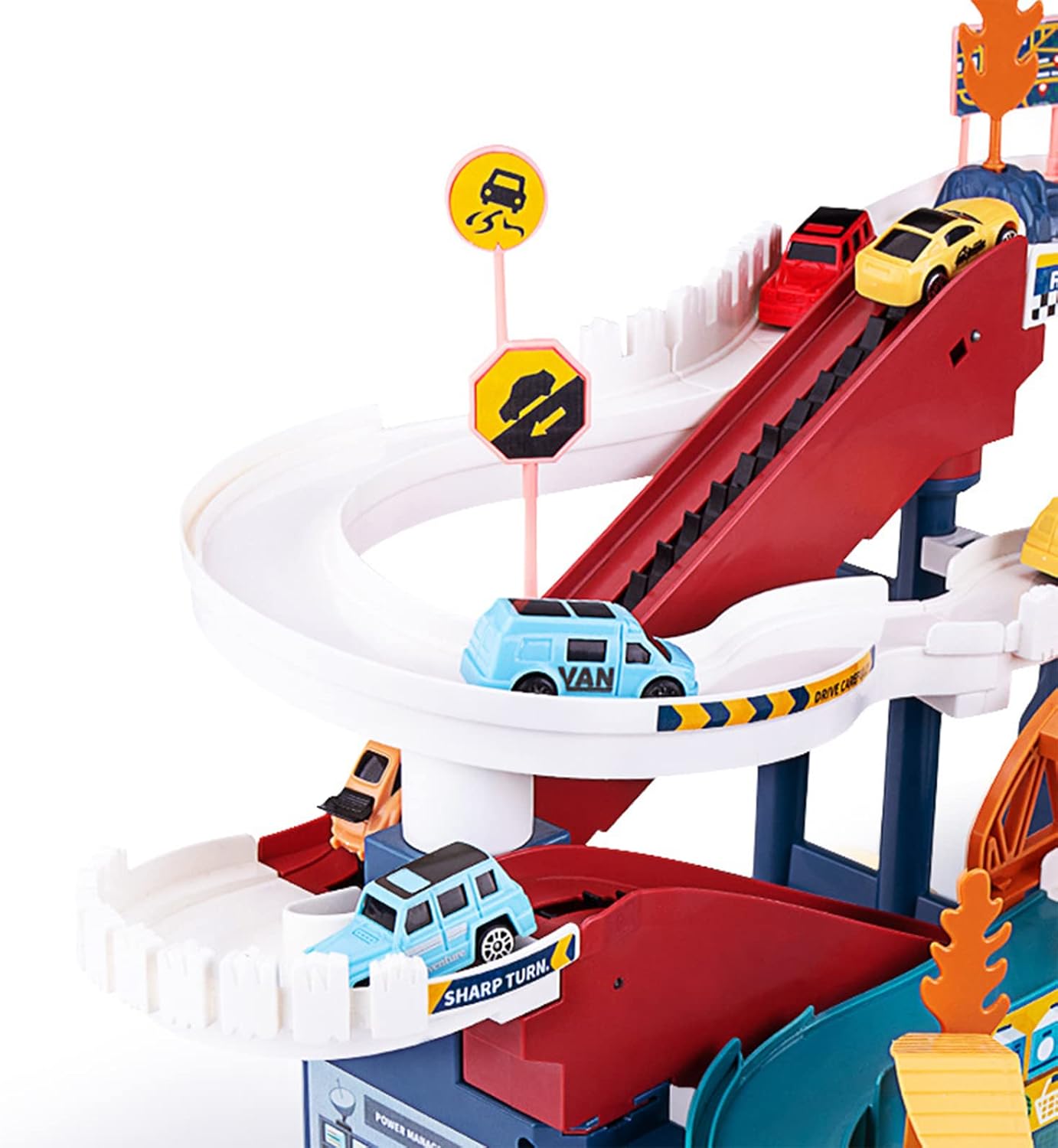 Children’s Scalextric-Style Dinosaur Race Track – Kids Electric Slot Car Set with Dual-Speed Racing
