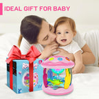 Musical Projector Rotating Light Baby Toys for 6-12 Months | Rotating Light-Up, Tummy Time & Learning Toy for Infants and Toddlers 1-3 Years Old