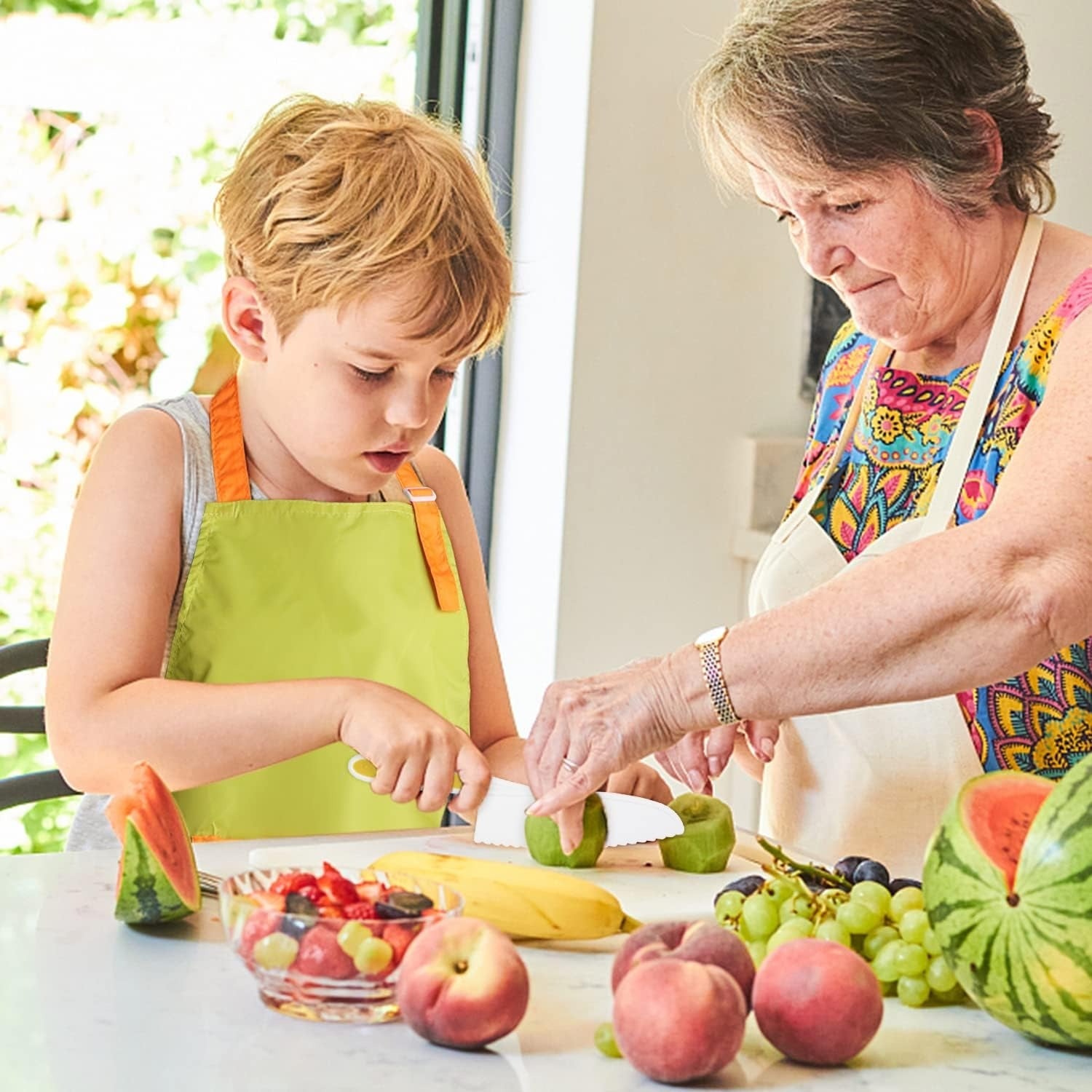 MiniChef Toddler Knife Set & Children's Cooking Set – Ideal for Kids’ Baking & Cooking Fun