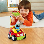 RC Turbo Racer Remote-Controlled Toy Car | Easy Control, Fun Sounds & Lights for Kids' Indoor and Outdoor Play