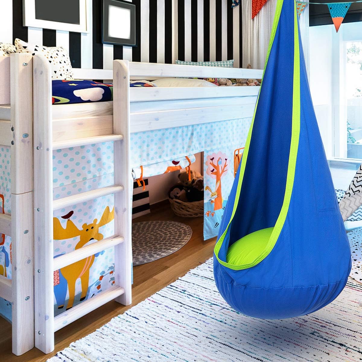 Hanging Chair Children's | Comfortable, Durable & Ideal for Indoor and Outdoor Relaxation and Play
