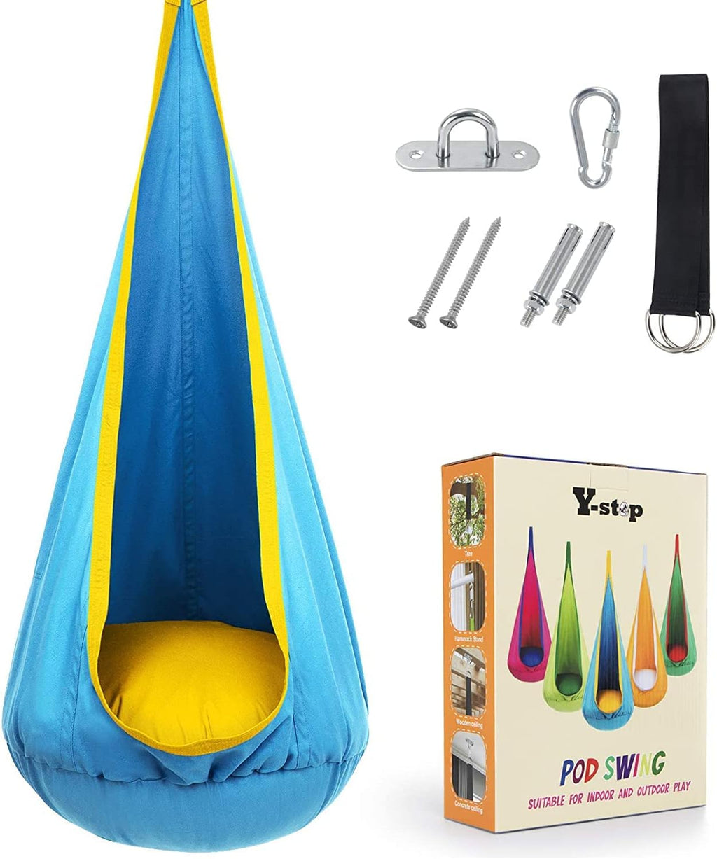 Hanging Chair Children's | Comfortable, Durable & Ideal for Indoor and Outdoor Relaxation and Play