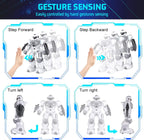 Interactive Programmable Robot Toy | Gesture Control, Remote Operated & Fun for Kids Aged 5-9 Years