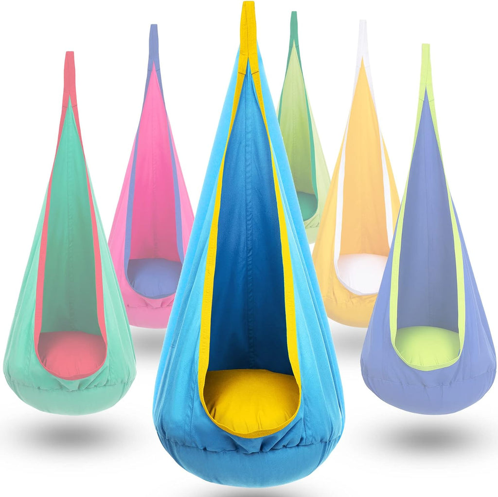Hanging Chair Children's | Comfortable, Durable & Ideal for Indoor and Outdoor Relaxation and Play