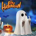 Halloween Ghost Figurine | Cute, Whimsical Decor for Tabletop Home Decoration and Unique Gifts