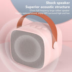 Girls Karaoke Machine – Bluetooth Speaker with Wireless Microphone in Rose