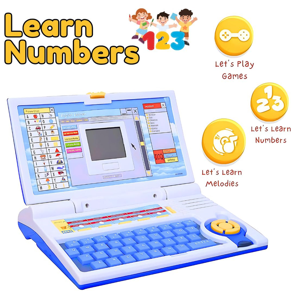 Children’s Toy Computer – Interactive Learning Laptop with Music, Games & Early Educational Activities