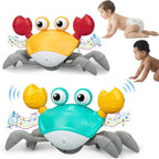 Musical Crawling Crab Toy - Interactive Baby Toy with Sound and Movement for Infants