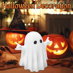 Halloween Ghost Figurine | Cute, Whimsical Decor for Tabletop Home Decoration and Unique Gifts