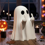 Halloween Ghost Figurine | Cute, Whimsical Decor for Tabletop Home Decoration and Unique Gifts
