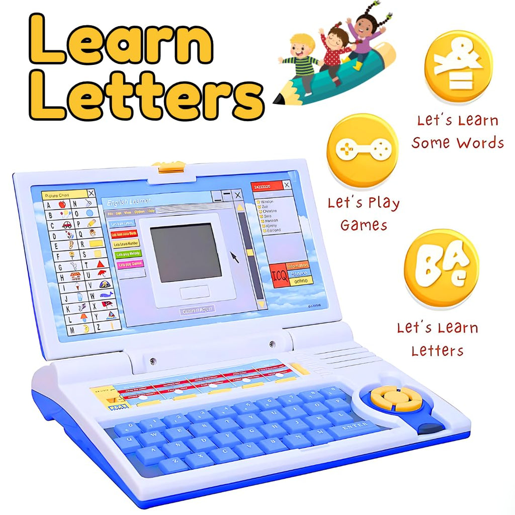 Children’s Toy Computer – Interactive Learning Laptop with Music, Games & Early Educational Activities