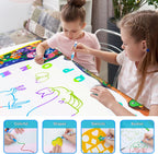 Magic Drawing Doodle Mat | Non-Toxic, Foldable & Ideal Arts and Crafts for two year olds