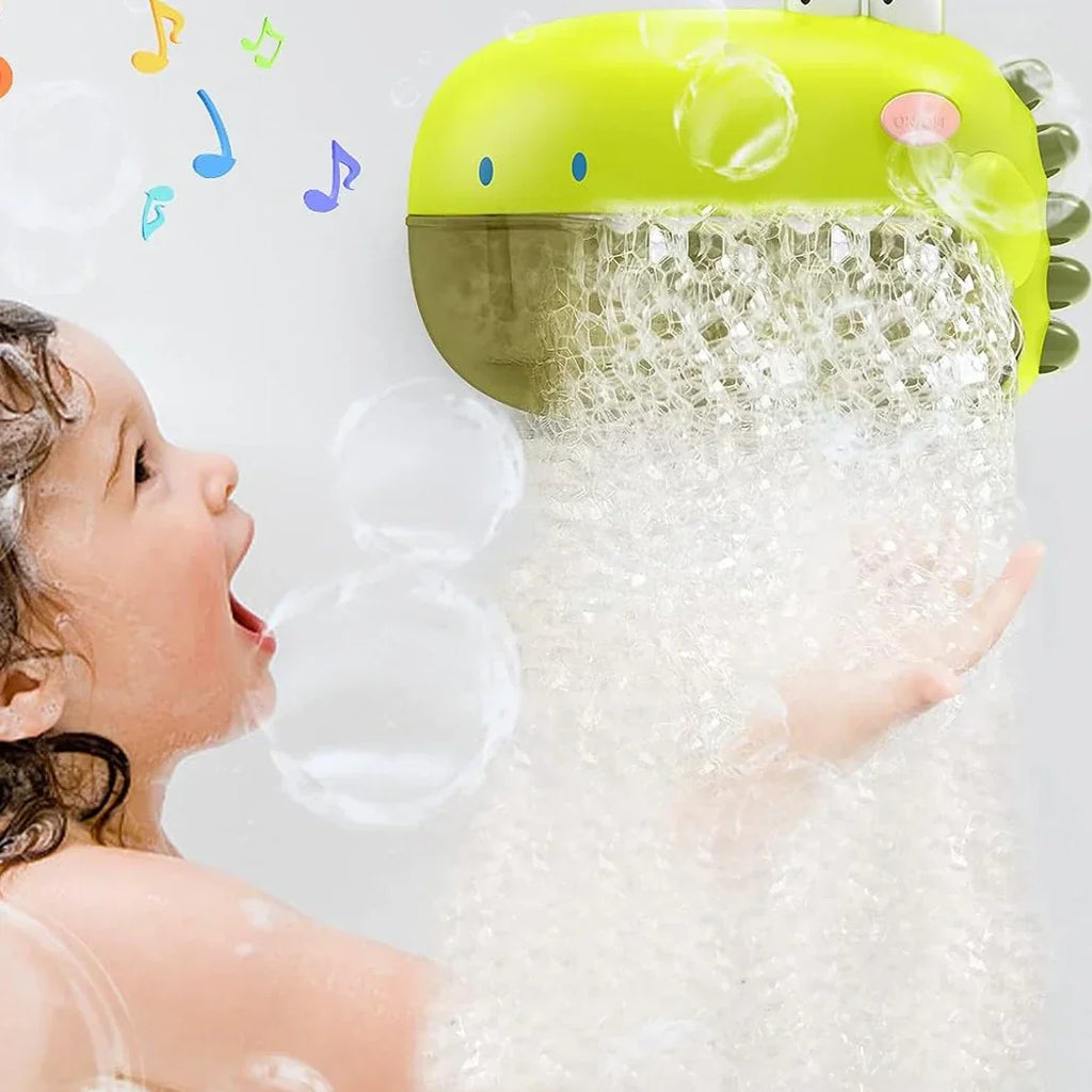 Dino Bubble Buddy Bath Toy | Interactive, Colourful & Engaging for Kids’ Sensory Development and Fun Bath Time Adventures