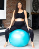 Image of Maternity Birthing Ball - Ideal Fitness Ball for Pregnant Women - 75cm Inflatable Balance Ball with Pump