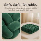 Sensory Cuddle Square | Ideal Therapeutic Presents for Teenagers with Autism | Anxiety and Stress Relief Weighted Pillow