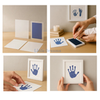 Baby Handprint Kit | Safe, Non-Toxic Ink for Lasting Memories & Unique Keepsakes for Parents and Grandparents