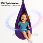 Sensory Swing for Kids & Adults – Indoor & Outdoor Autism Sensory Hammock Swing | Therapy Swing UK