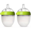 Image of Silicone Baby Bottles – Mimics Breastfeeding for Happy Feeding