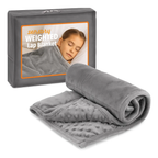 Sensory Blanket for Autism & Anxiety – Calming Weighted Sensory Sheet & Compression Blanket for Deep Sleep