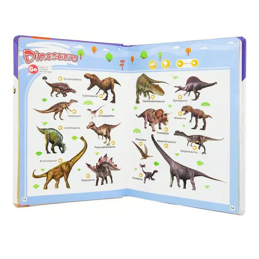 Talking English Learning Book for Children | Interactive Audio, Touch-Sensitive & Engaging for Early Language Development