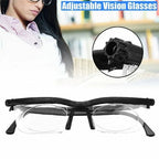 Adjustable Focus Glasses with Self Adjusting Zoom Eyeglasses for Near and Far Vision | Magnifying Lenses for Reading