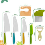 MiniChef Toddler Knife Set & Children's Cooking Set – Ideal for Kids’ Baking & Cooking Fun