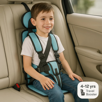 Portable Car Seat Safety Harness - Safe Booster for Travelling Children's