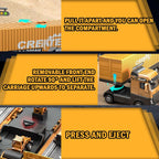 Digger Toy for Kids – Construction Excavator with Lights, Sounds & Movable Arm