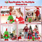 Robotic Christmas Ornament - Singing Dancing Christmas Tree Plush Toy