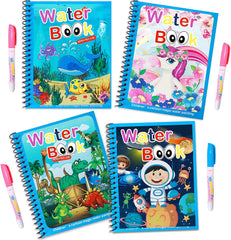 Magic Water Book -  Colour with water - Colouring book