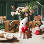 Halloween Ghost Figurine | Cute, Whimsical Decor for Tabletop Home Decoration and Unique Gifts