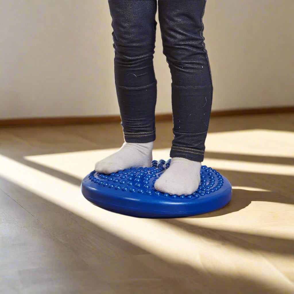 Sensory Wobble Cushion for Kids - Balance and Stability Seat Cushion for Active Sitting and Improved Posture in Classrooms and Home Use
