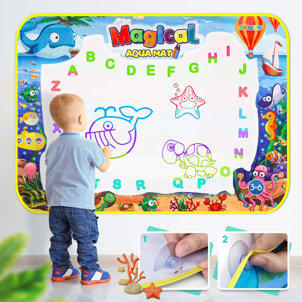 Magic Drawing Doodle Mat | Non-Toxic, Foldable & Ideal Arts and Crafts for two year olds