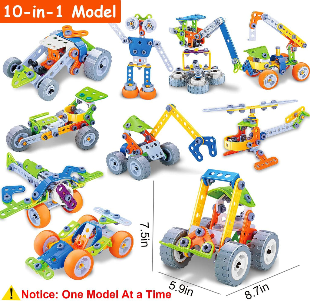 STEM Building Set for Kids | Durable, Educational & Perfect for Creative Play and Technical Skill Development