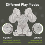 Robotic Peek a Boo Elephant Plush Toy | Interactive, Soft & Ideal for Babies and Toddlers