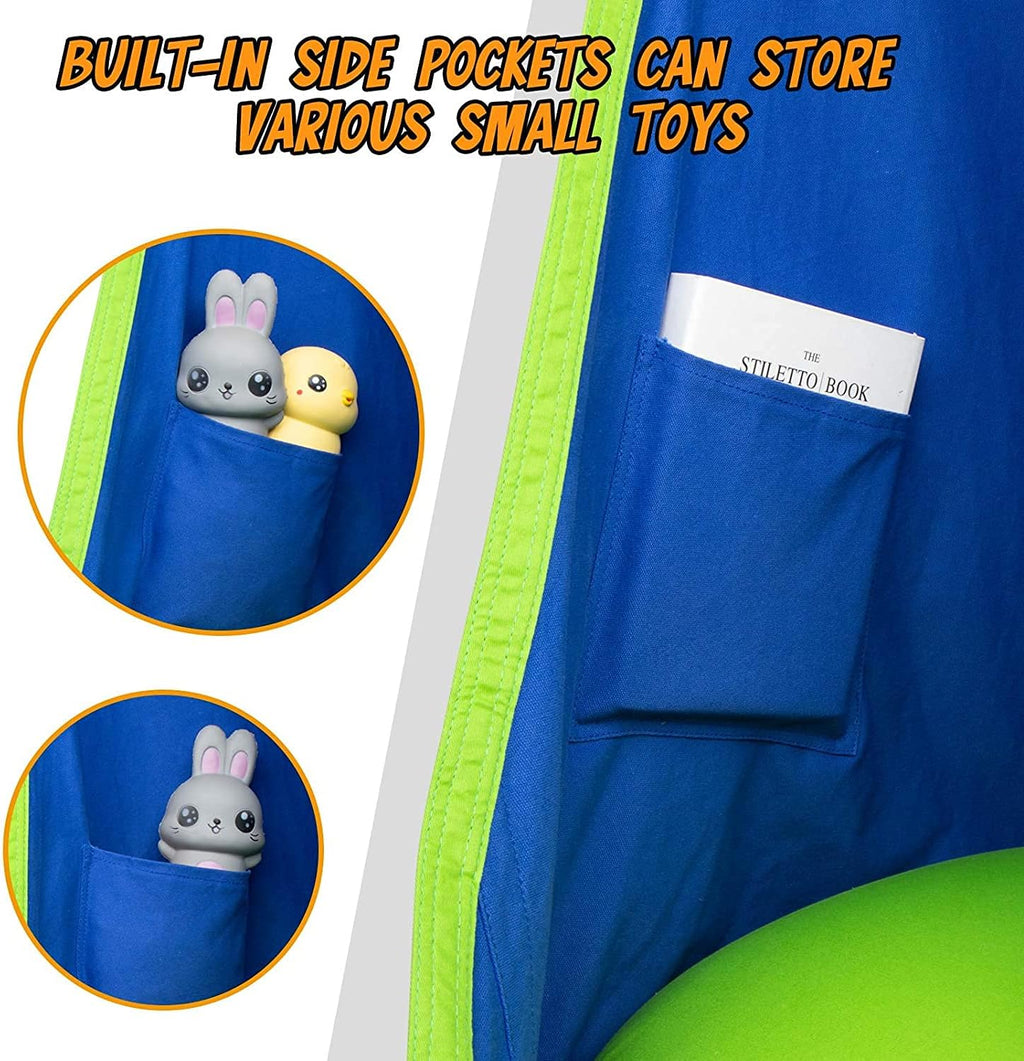 Hanging Chair Children's | Comfortable, Durable & Ideal for Indoor and Outdoor Relaxation and Play