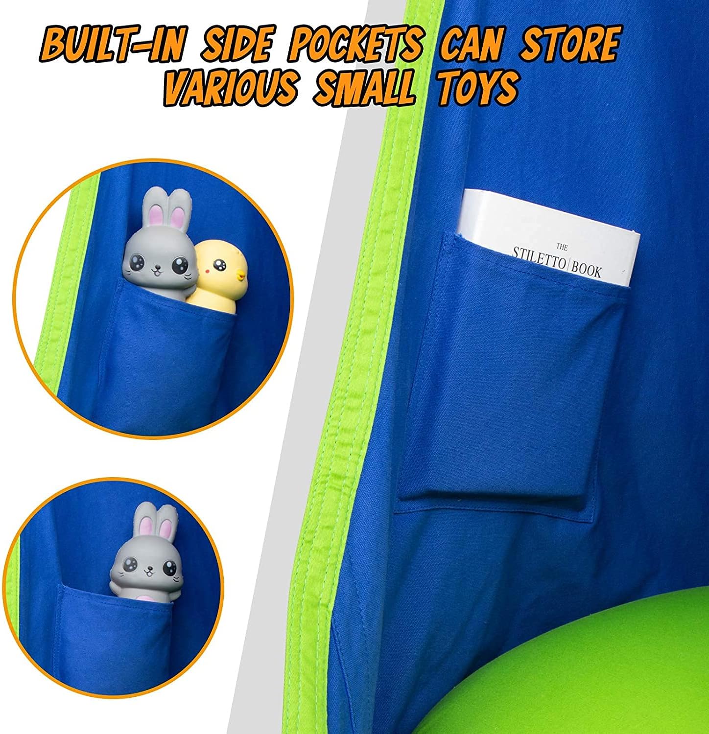 Hanging Chair Children's | Comfortable, Durable & Ideal for Indoor and Outdoor Relaxation and Play