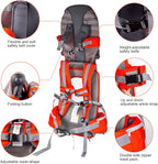 Shoulder Baby Carrier | Comfortable, Secure Design for Children Aged 6 Months to 4 Years | Perfect for Outdoor Adventures and Family Outings