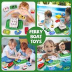 Bath Toy Boat for Toddlers – Floating Boat Toys for Fun Water Play in the Bath