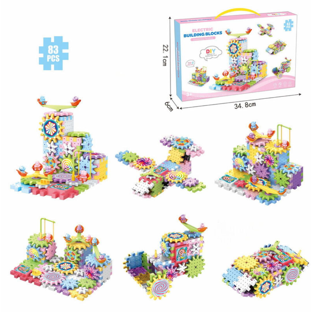 Rottery™ | Rotating Montessori Building Blocks Toy | Educational STEM Learning Toy for Kids & Toddlers