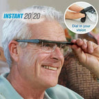 Adjustable Focus Glasses with Self Adjusting Zoom Eyeglasses for Near and Far Vision | Magnifying Lenses for Reading